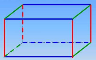 一年级长方体的6个面怎么画的