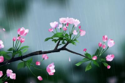 写花的诗词名句摘录