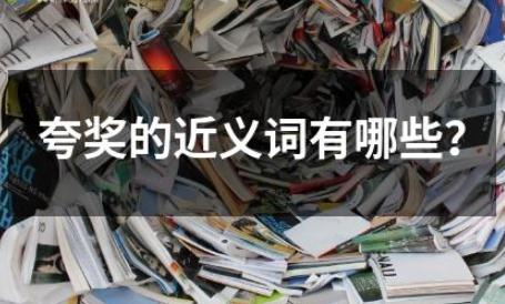 夸奖的近义词有哪些?