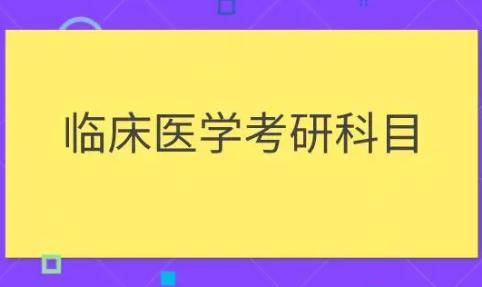 临床医学研究生考试考什么 临床医学研究生考试考什么